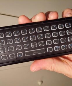 Favormates Air Remote Mouse MX3 Pro,2.4G Backlit Kodi Remote Control,Mini Wireless Keyboard & Infrared Remote Control Learning, Best for Android Smart Tv Box HTPC IPTV PC Pad Xbox Raspberry pi 3 45 71IoGgrq92L