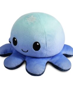 Alternative view of TeeTurtle - The Original Reversible Octopus Plushie - Day + Night - Cute Sensory Fidget Stuffed Animals That Show Your Mood