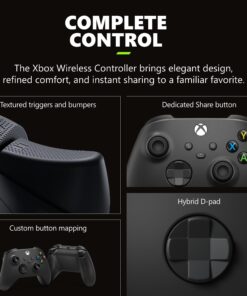 Microsoft Xbox Series X Diablo IV Bundle - Includes Xbox Wireless Controller - Up to 120 frames per second - 16GB RAM 1TB SSD - Experience True 4K Gaming - Comes with Digital Copy for Diablo IV Xbox Series X - Diablo IV Bundle Console Only 18 71Iq0NBt8UL