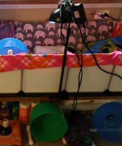 C&AHOME Cube Storage, 9-Cube Plastic Closet Cabinet Organizer, DIY Stackable Bookshelf, Modular shelving Units Ideal for Home, Office, Kids Room, 36.6"L x 12.4" W x 48.4" H Translucent White SBTM3009A Transparent White 38 71IqfpZRPL