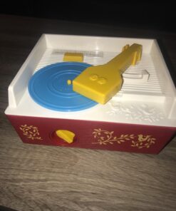 Fisher Price Classics - Record Player - Retro, Tactile Interactive Retro Toy for Kids, Girls, Boys, Toddlers, Baby, Preeschooler, Unisex 18 Months + 33 71IsqqxEZPL