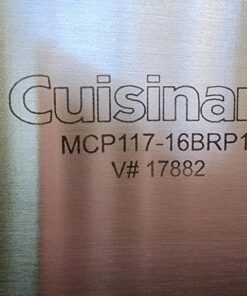 Cuisinart Multiclad Pro Triple Ply Stainless Cookware 16-inch Roasting Pan Skillet, Rectangular Roaster w/Rack 23 71IsvSk1b7L