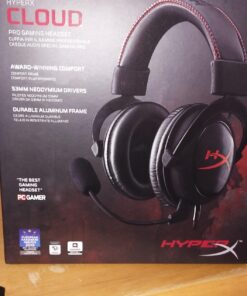 HyperX Cloud Gaming Headset for PC, Xbox One¹, PS4, PS4 PRO, Xbox One S¹, Nnintedo Switch (KHX-H3CL/WR) - Black 82 71It1tdVxRL