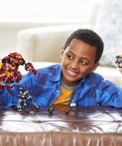 Alternative view of LEGO Marvel Super Heroes Avengers: Infinity War The Hulkbuster Smash-Up 76104 Building Kit features Proxima Midnight, Outrider, and Bruce Banner figures (375 Pieces) (Discontinued by Manufacturer) Standard