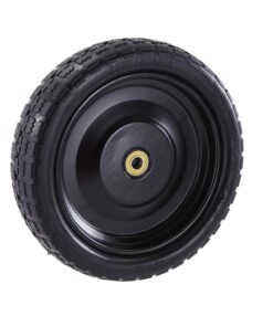 Gorilla Carts 13 Inch No Flat Replacement Wheel, Pneumatic Flat Free Cart Tires for Utility Garden Cart, Wheelbarrow, Dolly, Hand Truck, & Wagon (2 Pack) 13 71ItshDrfL