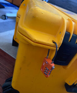 TSA Approved Cable Luggage Locks, Re-settable Combination with Alloy Body Orange 2 Pack 25 71IuXYiBbUL