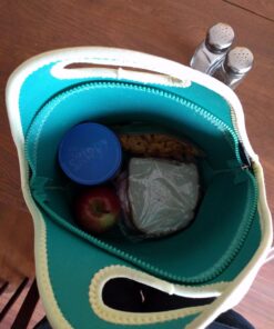 Artovida Artists Collective Insulated Neoprene Lunch Bag - Washable Soft Lunch Tote for Work and Picnic - Design By Budi Satria Kwan (Indonesia) – Ocean, Sea, Wave-Classic Budi Kwan The Wave 53 71Iuk71vi4L