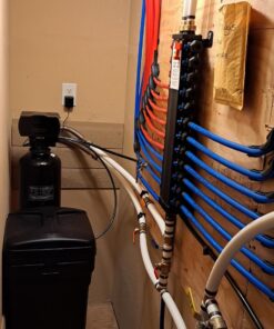 Viega 50243 1/2-Inch PureFlow Zero Lead Poly Alloy PEX Crimp Manabloc With 24 Ports - 15 Cold 9 Hot 18 71IvB yKrVL