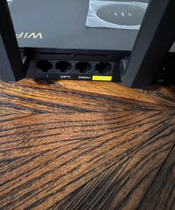 Reyee AX3000 Wi-Fi 6 Router, Dual Band Internet, 802.11ax Wireless, Coverage up to 3,000 Sq. Ft., Gigabit Wan Aggregation, WPA3, Smart VPN for Large Home (RG-E4), 2023 Release 60 71IvHADdI0L