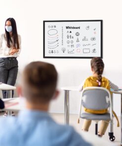 Amazon Basics Magnetic Dry Erase White Board, 35 x 23-Inch Whiteboard - Black Wooden Frame 23"x35" Magnetic, Wood Frame 28 71IvtoyiynL