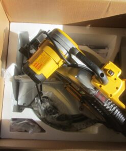 DEWALT Miter Saw, 12-Inch, Double Bevel, Compound, XPS Cutline, 15-Amp (DWS716XPS) New 12" Miter Saw 100 71Ivv804XBL