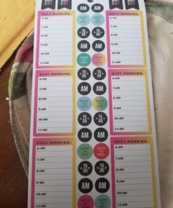 me & my BIG ideas Sticker Value Pack - The Happy Planner Scrapbooking Supplies - Productivity Theme - Multi-Color & Gold Foil - Great for Projects, Scrapbooks & Albums - 30 Sheets, 985 Stickers Total 61 71IvwG8i5LL