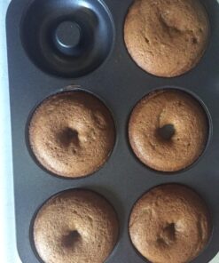 Wilton Non-Stick 6-Cavity Donut Baking Pans, 2-Count Gray Donut Pans 40 71Ix BVykSL