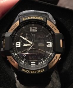 Casio Men's GA1000-9G G-Shock Gravitymaster Watch, Black/Gold 14 71IxRmoRW0L