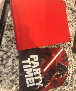 Alternative view of Darth Vader Jumbo Deluxe Foil Invitation Cards 5 1/2" x 7 3/4" Multi-color Pack of 8