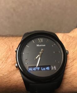 ILLUMISHIELD Screen Protector Compatible with Martian Notifier (3-Pack) Clear HD Shield Anti-Bubble and Anti-Fingerprint PET Film 13 71J 2o45WnL