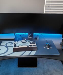 Dell UltraSharp U4919DW 49 inch Dual QHD Curved Monitor - 8ms Response Time, 2X HDMI, 1x DP, 5X USB Downstream, 2X USB Upstream 3.0, 1 x USB Type-C 49 Inches 22 71J R45vYcL