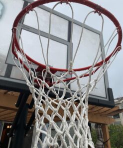 ProSlam Premium Quality Professional Heavy Duty Basketball Net Replacement - All Weather Anti Whip,Fits Standard Indoor or Outdoor 12 Loops Rims12 Loops Professional standard size White 29 71J sDoQhsL