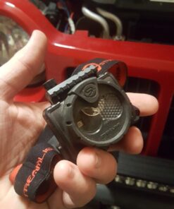 Streamlight 61601 Double Clutch 125-Lumen USB Rechargeable Headlamp, Black, Clear Retail Packaging With AC Adapter 19 71J0NYylmEL