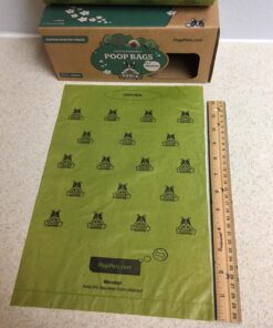 Pogi’s Dog Poop Bags - 500 Unscented Doggie Poop Bags for Yards - Leak-Proof Dog Waste Bags - Ultra Thick, Extra Large Poop Bags for Dogs & Cats (Single Large Roll) 500 Count (Pack of 1) 30 71J0j7IvIXL