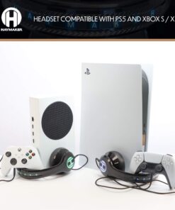 HAYMAKER The, Noise Cancelling Bluetooth Wireless Headphones, Premium HD Sound & Long Battery Life, Competitive Gaming Headset for Xbox X/S, Xbox, PS5, PS4, PC, Switch, Mobile | Black 49 71J0jlJmRJL