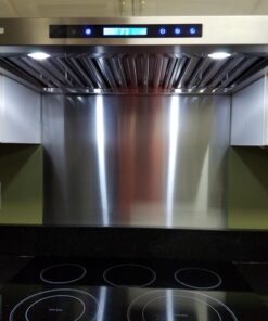 XtremeAir PX10-U30, 30", LED Lights, Baffle Filter W/Grease Drain Tunnel, 1.0mm Non-Magnetic Stainless Steel, Under Cabinet Mount Range Hood 30 Inch 27 71J124rbcbL