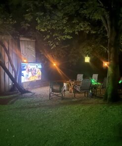 GooDee Projector 4K With WiFi And Bluetooth Supported, FHD 1080P Mini Projector For Outdoor Moives, 5G Video Projector For Home Theater Dolby Audio Zoom Portable Projector TV Stick PPT (YG600 Plus) Titanium Grey 45 71J2nQFROxL