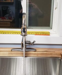 Kraus KHF200-30 Standart PRO Kitchen Stainless Steel Sink, 30 Inch Round Apron Single Bowl Rounded Apronfront 44 71J2uCaDHZL