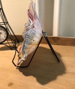 GIBSON HOLDERS Two Wire Display Stand for Plates, Kitchenware, Books, Artwork; Set of 2 6A - Black 4 3/4" H x 3 3/4" W x 1 3/4" Bend 43 71J3sPZQPEL