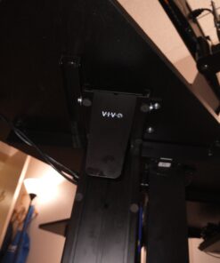 VIVO Adjustable Under Desk and Wall PC Mount, Computer Case CPU Holder with Swivel Action and Secure Locking, Black, MOUNT-PC01 73 71J3wzjiL