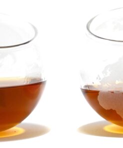 Prestige Decanters Etched Globe Whiskey Glasses -Rocks Glass for Rum, Tequila, Scotch, Glasses- Whiskey Gifts - 10oz Cocktail or Old Fashioned Glass (Set of 2) - Unique Bar Decor & Bourbon Gifts from 2 Count (Pack of 1) 16 71J3yQcUPqL