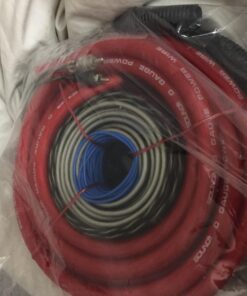 SoundBox K0, 0 Gauge Amplifier Install Kit Amp Wiring Installation Cables 6000W 32 71J3yrKvT7L