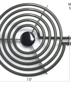 SoB 4 Pack MP22YA Electric Range Burner Element Unit Set - 2 pcs MP15YA 6" and 2 pcs MP21YA 8" Replacement for Hardwick & Jenn Air & Kenmore & Maytag & Norge & Whirlpool Stove Burners 7 71J4eoLDrAL