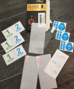 Ailun 0.33mm Screen Protector Compatible for iPhone 8,7,6s,6, 4.7-Inch, 3 Pack 2.5D Edge Tempered Glass,Case Friendly 46 71J4uVKYmDL