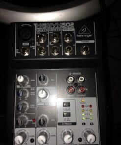 Behringer XENYX 502 Premium 5-Input 2-Bus Mixer with XENYX Mic Preamp and British EQ 26 71J5PPIYO8L