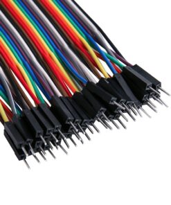 Alternative view of ELEGOO 120pcs Multicolored Dupont Wire 40pin Male to Female, 40pin Male to Male, 40pin Female to Female Breadboard Jumper Ribbon Cables Kit Compatible with Arduino Projects Dupont Wire 120pcs(male to female,male to male, female to female)