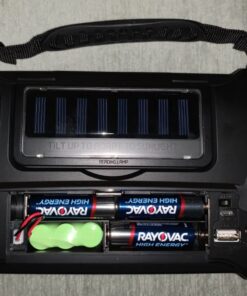 Kaito KA500 5-way Powered Emergency AM/FM/SW NOAA Weather Alert Radio with Solar,Dynamo Crank,Flashlight and Reading Lamp, Color Black 45 71J5cDvKUXL