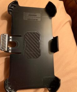 SUPCASE Unicorn Beetle Pro Series Case Designed for iPhone XR, with Built-in Screen Protector Full-Body Rugged Holster Case for iPhone XR 6.1 Inch (2018 Release) (MetallicRed) MetallicRed 48 71J5pDHpVWL