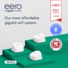 Amazon eero 6+ mesh Wi-Fi system | Fast and reliable gigabit speeds | connect 75+ devices | Coverage up to 4,500 sq. ft. | 3-pack, 2022 release eero 6+ 25 71J6Mz8LIqL