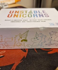 Unstable Games - Unstable Unicorns Card Game - A strategic card game and party game for adults & teens Unstable Unicorns Base Game 32 71J6z2K307L 1