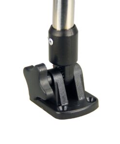 Alternative view of Pactrade Marine 12V Marine Boat Yacht Pontoon Navigation Anchor Light 360 Degrees All Around White Color Splashproof Black Housing Incandescent Fold Down Base (H=25")