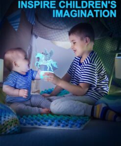 Nice Dream Unicorn Night Light for Kids, 3D Night Lamp, 16 Colors Changes with Remote Control, Room Decor, Christmas Gifts for Children Girls 01-Unicorn 11 71J74GwS8L