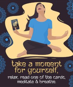 Namaste Stress Reducing Cards - Self Care Cards, Anxiety and Stress Relief Gifts, Mindfulness & Meditation Cards, Mindful gifts for Women - MSS Inc 29 71J7FRxUoyL