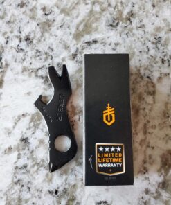 Gerber Gear Shard Keychain - Multi-Tool Keychain with Bottle Opener, Screwdriver, and Wire Stripper - EDC Gear Stocking Stuffers - Black Shard- Slate 32 71J7e8NawkL