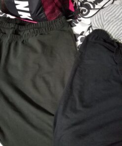 Just My Size Women's Plus-Size Stretch Jersey Leggings, Plus Leggings for Women, 25.5" 2X Black 27 71J89yzi qL