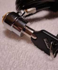 RUBAN Notebook Lock and Security Cable (PC/Laptop) Two Keys 6.2 Foot (Black) only fit Security Slot (7x3mm) 38 71J8tmJBkfL