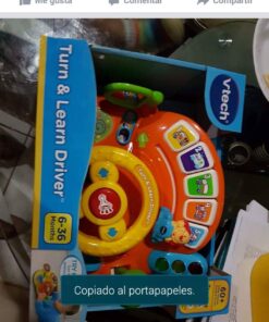 VTech Turn and Learn Driver Amazon Exclusive,Orange Orange Standard Packaging 65 71J93YeClVL