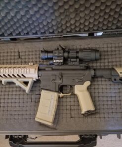 Monstrum 90 Lumens LED Flashlight with Rail Mount and Detachable Remote Pressure Switch Flat Dark Earth 29 71J9C3JIu6L