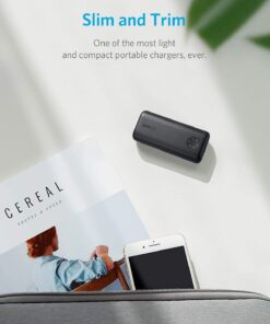 Anker PowerCore II 6700, Compact Portable Charger for iPhone X / 8/8 Plus, Samsung, and Other Smartphones Black 40 71J9G0flLL