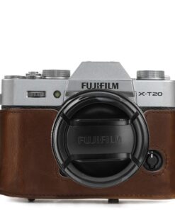 MegaGear Fujifilm X-T20 (16-50mm / 18-55mm Lenses), X-T10 Ever Ready Leather Camera Case and Strap, with Battery Access -Dark Brown- -MG577- 21 71J9dIxsctL